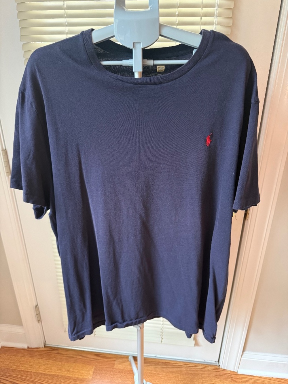 Polo Ralph Lauren Men’s 3XB Navy Blue Short Sleeve T-Shirt Red Pony Logo